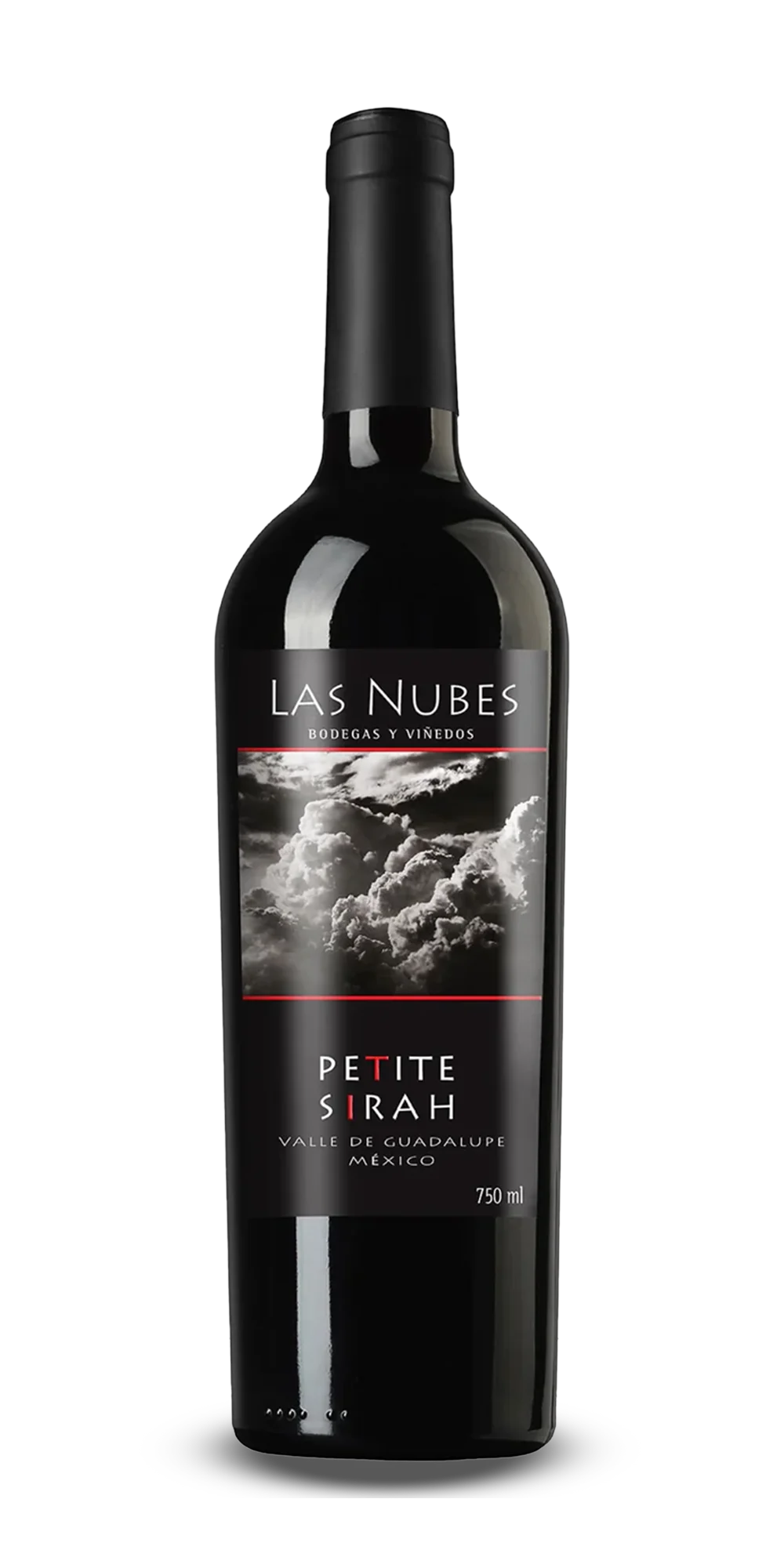 Botella Petite Sirah de Viñedos Las Nubes